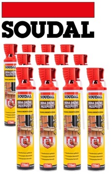 Piana montażowa Soudal GG 770 ml - 12 szt