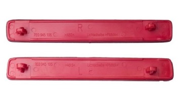 ODBLASKI ZDERZAKA LEWY PRAWY TYŁ VW TRANSPORTER T5