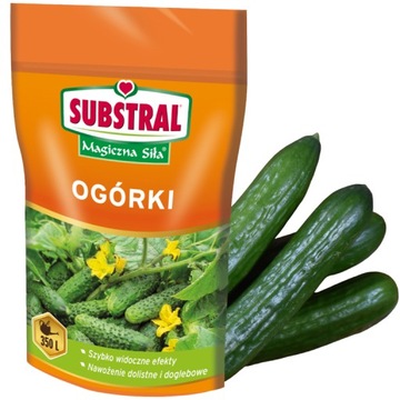 NAWÓZ DO OGÓRKÓW MAGICZNA SIŁA SZYBKIE EFEKTY 350G SUBSTRAL