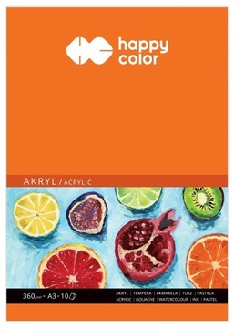 Blok do akrylu ART A310K 360g HAPPY COLOR