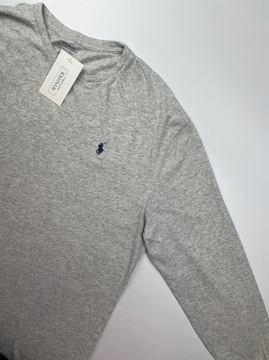 Bluzka męska long sleeve szara POLO RALPH LAUREN r. XL