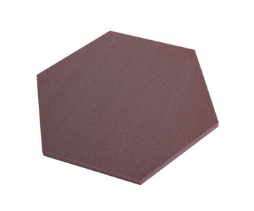 Panel akustyczny wygłuszający gąbka SZEŚCIOKĄT 2cm