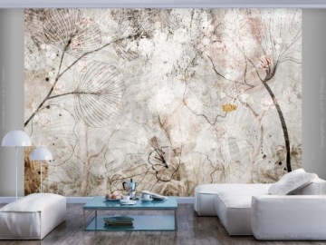 ФОТОобои ЦВЕТЫ ЛИСТЬЯ 400x280 b-A-10395-a-a