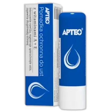 APTEO Pomadka ochronna do ust z witaminami A+E, 4.9 g