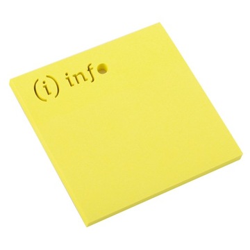 Notes samoprzylepny Smart 75x75mm 50K INFO