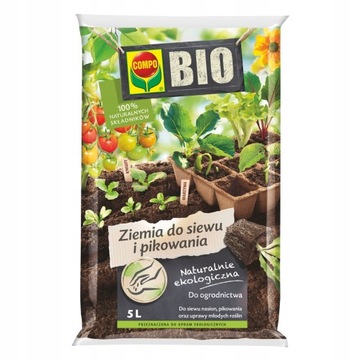 Compo Consumer Podłoże BIO Do Siewu i Pikowania 5l