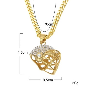 Хит продаж, ожерелье из нержавеющей стали в стиле хип-хоп, боксерские перчатки