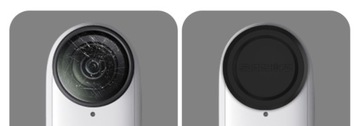 Чехол Sunnylife со шнурком для Insta360 GO3 / GOS, черный, теплорассеивающий