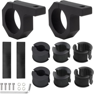 2x УНИВЕРСАЛЬНЫЙ ДЕРЖАТЕЛЬ ЛАМПЫ КРЕПЛЕНИЕ НА ТРУБКУ 25-50