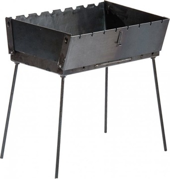 MANGAL 8 GRILL WALIZKA WĘGLOWY GRUBY METAL 2 MM