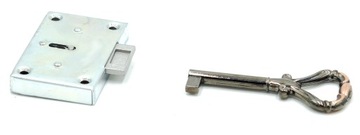 ЗАМОК НАВЕСНОЙ ДЛЯ ДВЕРЕЙ МЕБЕЛЬНОГО ШКАФА 20мм