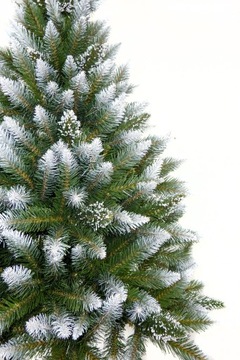 CHOINKA SZTUCZNA ŚWIERK DIAMENTOWY NA PNIU 180 CM