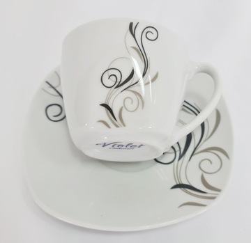 ZESTAW FILIŻANEK VIOLET 6SZT VC442F