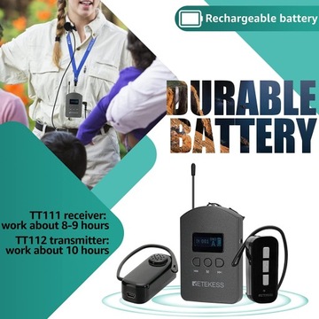 Беспроводная туристическая система Retekess TT112
