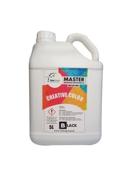 Atrament Solwentowy MASTER - CZARNY (5 L)