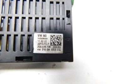 PORT HNÍZDO USB 2G6035736 - VW TAIGO 2021-