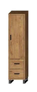 Regał SARA LOFT 1D2SZ 62 nogi metal - lancelot