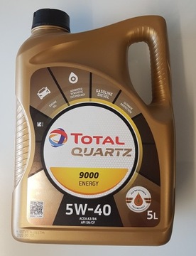 Total Quartz 9000 Energy 5W-40 5L + GRATIS Balsam!