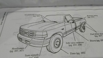 FORD F-150 F SERIES Руководство по эксплуатации, 1995 г., США