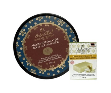 Peeling Jaśmin SABAI THAI + Mydło W PREZENCIE