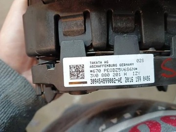 AIRBAG ULOŽENÍ VZDUCHOVÁ ŘIDIČE SUPERB III