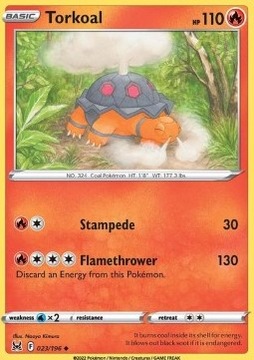 Pokemon TCG Torkoal (LOR 023)