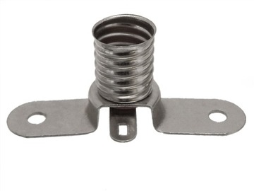 Цоколь для лампочки E10, РЕЗЬБОВЫЙ