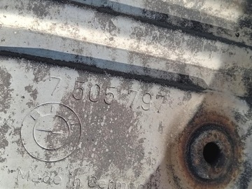 КОНЦЕВОЙ ГЛУШИТЕЛЬ BMW 7 E65 E66 745 D 4.4D 7505797
