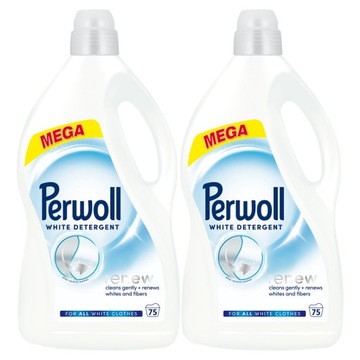 Perwoll Renew White Płyn do Prania Bieli 2x3,75l 150 prań