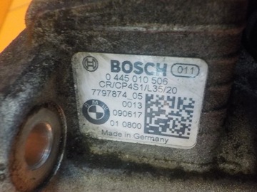 BMW E87 E90 X3 X1 2.0 D 118D 10R 143KM N47 ČERPADLO VSTŘIKOVAČE 0445010506