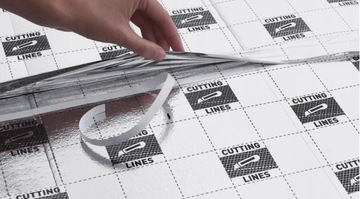 MULTIPROTEC ACOUSTIC Комплект подкладок 2м 3в1 80м2