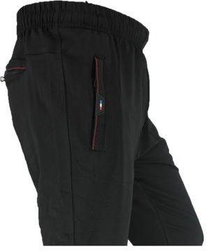 Мужские спортивные брюки прямого кроя, черный размер. 6XL