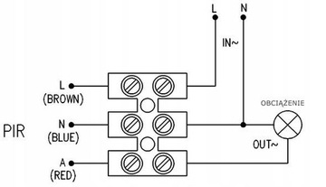 НАСТЕННЫЙ СУМЕРКИ PIR ДАТЧИК ДВИЖЕНИЯ НАРУЖНЫЙ СВЕТОДИОДНЫЙ ДАТЧИК НАВЕРХНЕГО МОНТАЖА