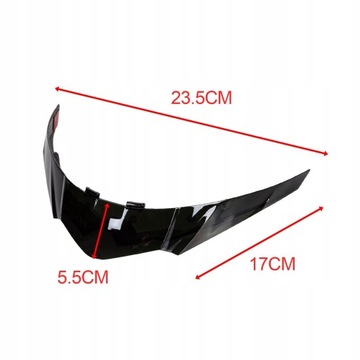 Wymiana ogona motocykla Łatwy w instalacji Czarny