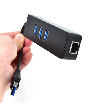 Сетевой адаптер USB3.0 Gigabit LAN 3.0HUB с разъемом RJ45