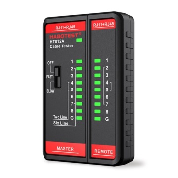 ТЕСТЕР СЕТЕВОГО КАБЕЛЯ RJ11 RJ45 LAN ИСКАТЕЛЬ ПАРЫ КАБЕЛЯ HABOTEST HT812
