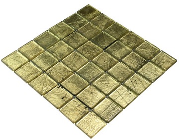 MOZAIKA SZKLANA ZŁOTA METALIZOWANA RETRO GOLD 48
