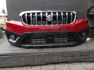 SUZUKI SX4 S-CROSS 2018 LIFT ZDERZAK PRZEDNI KOMPLETNY Z ATRAPA ORYGINAL