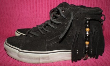 VANS ZAMSZOWE TRAMPKI BOHO FRĘDZLE US7,5; 38; 24cm