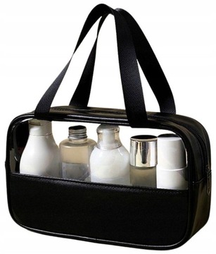Veľká vodotesná kozmetická taška priehľadný kufor cestovný organizér