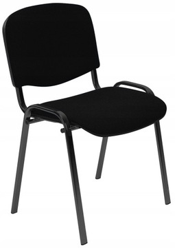 Krzesło do stołu CZARNE ISO BL EF019 Nowy Styl