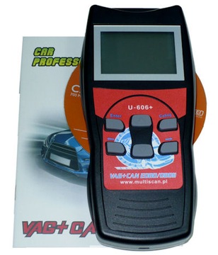 тестер-сканер интерфейс U-606+ VAG OBD OBD1 CAN PL