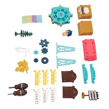 Малыш собрал демона-гайку колеса обозрения