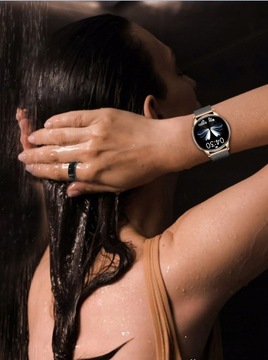 SMARTWATCH ЖЕНСКИЕ ЧАСЫ AMOLED МОНИТОР АРТЕРИАЛЬНОГО ДАВЛЕНИЯ ВЫЗОВ МЕНЮ ЧСС PL