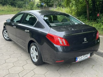 Peugeot 508 I Sedan 1.6 e-HDi FAP 112KM 2011 Peugeot 508 Zarejestrowany Automat Climatronic TOP, zdjęcie 3