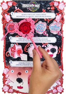 LALKA MONSTER HIGH STRASZYSEKRETY Ogrodowe zagadki, Draculaura