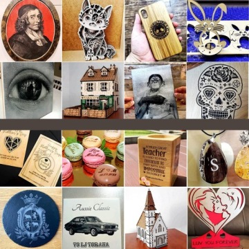 NEJE 3MAX 80W ЛАЗЕРНЫЙ ГРАВИРОВОЧНЫЙ ПЛАТТЕР С ЧПУ 81x46см