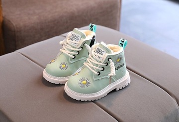 ДЕТСКИЕ ЗИМНИЕ БОТИНКИ, УТЕПЛЕННЫЕ, размер 26