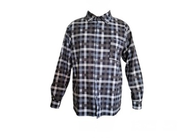 Koszula flanelowa szara (Rozmiar: XXL)