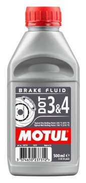 DOT 4 0.5/MTU ЖИДКОСТЬ ТОРМОЗНОЙ MOTUL DOT3/4 500ML MOTUL 